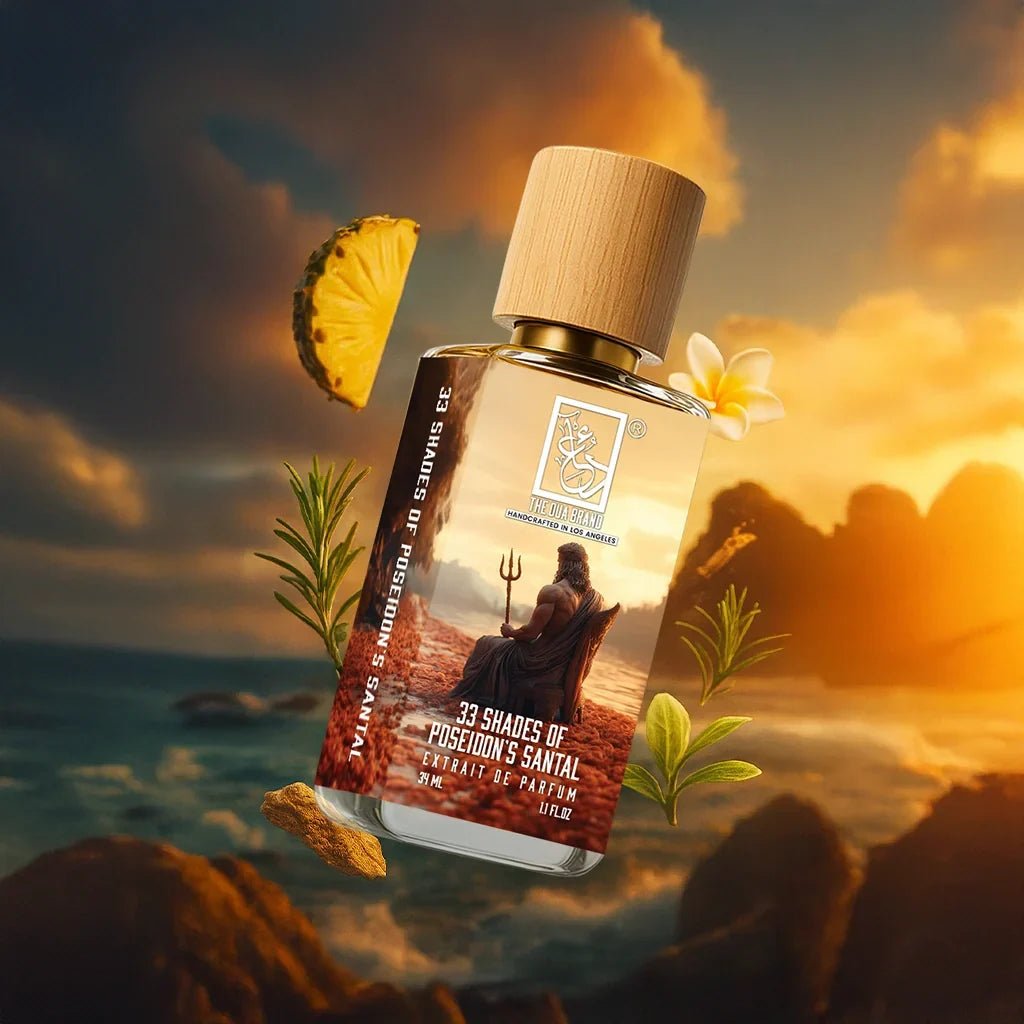 Dua 33 Shades of Poseidon’s Santal - FragranceGems
