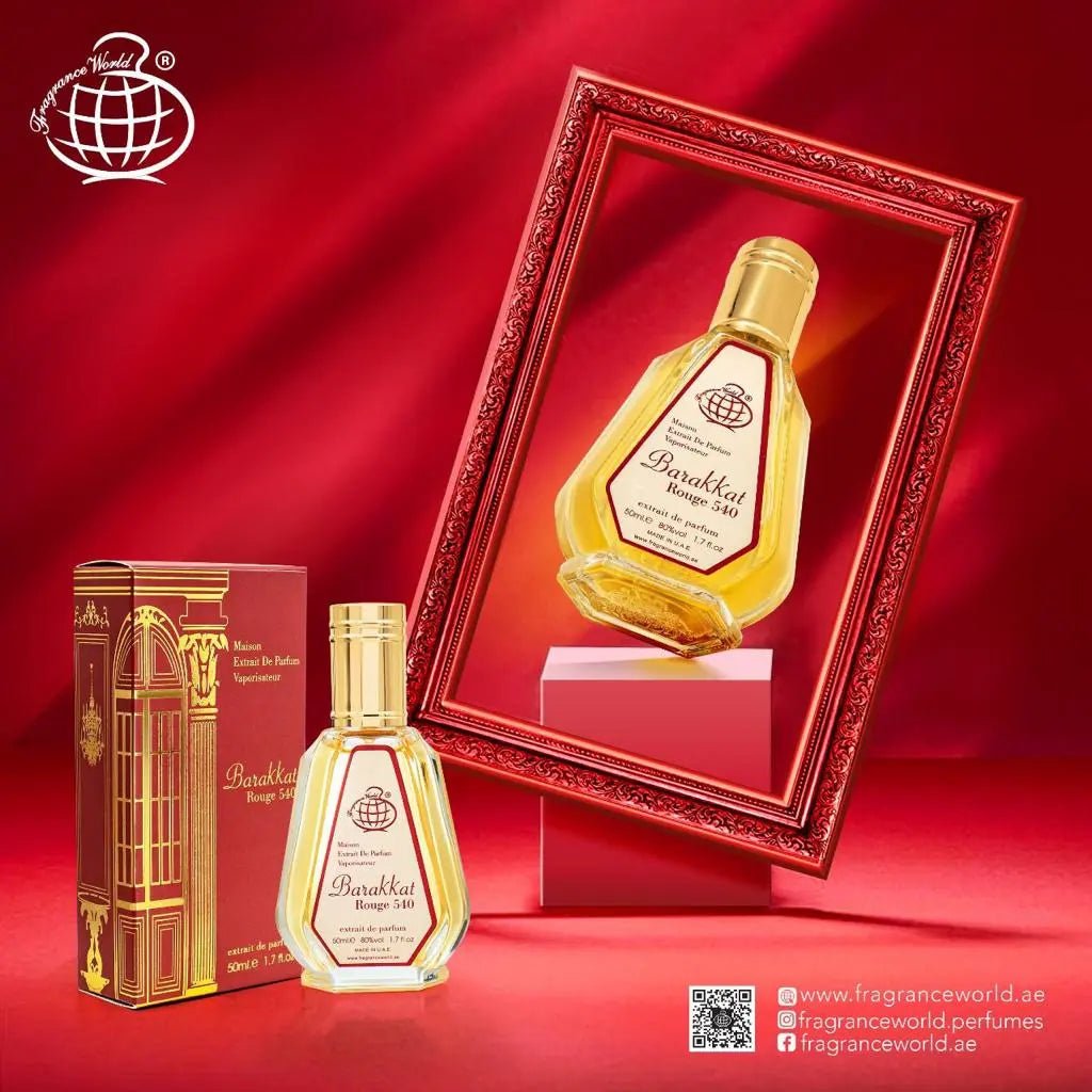 Fragrance World Barakkat Rouge 540 (50ml) - FragranceGems