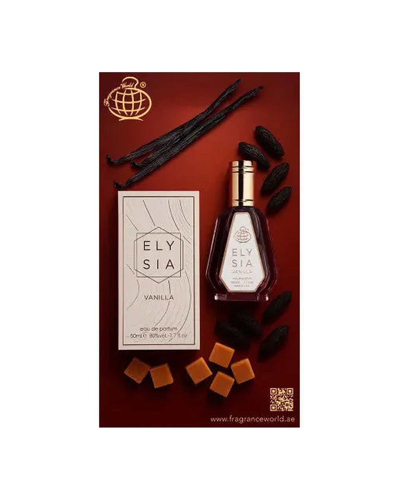 Fragrance World Elysia Vanilla (50ml) - FragranceGems