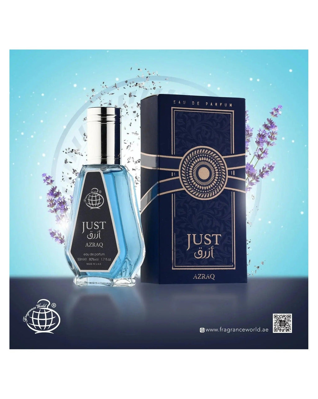 Fragrance World Just Azraq (50ml) - FragranceGems