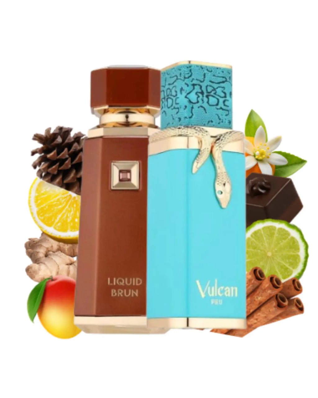 French Avenue Duo Pack - Vulcan Feu + Liquid Brun FragranceGems