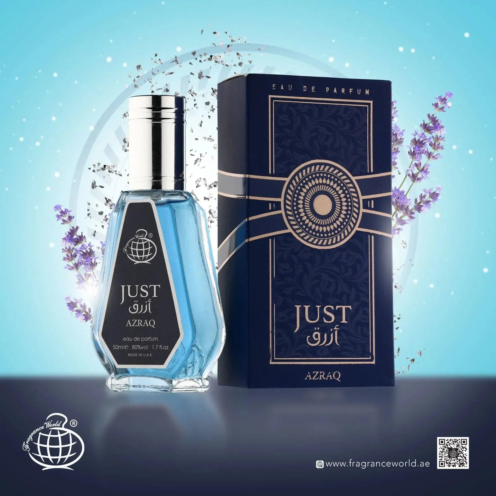 Fragrance World Just Azraq (50ml) - FragranceGems Fragrance World